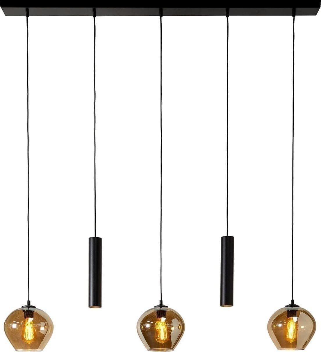 Feelings Wonen meubelen Quinto hanglamp 5-lichts Naturel Hanglamp