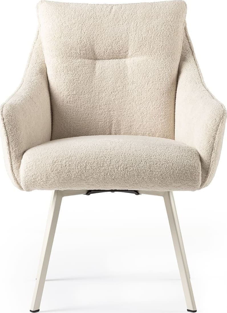 Feelings Wonen meubelen Sven eetkamerstoel beige Beige|Wit Eetkamerstoel