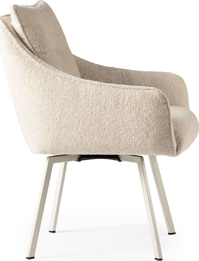 Feelings Wonen meubelen Sven eetkamerstoel beige Beige|Wit Eetkamerstoel