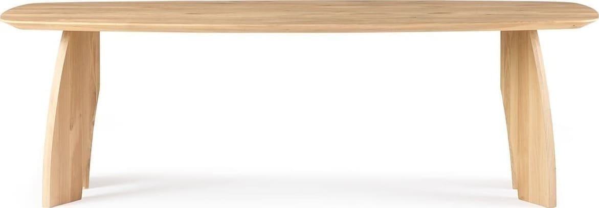 Feelings Wonen meubelen Table+ eettafel deens ovaal Naturel Eettafel