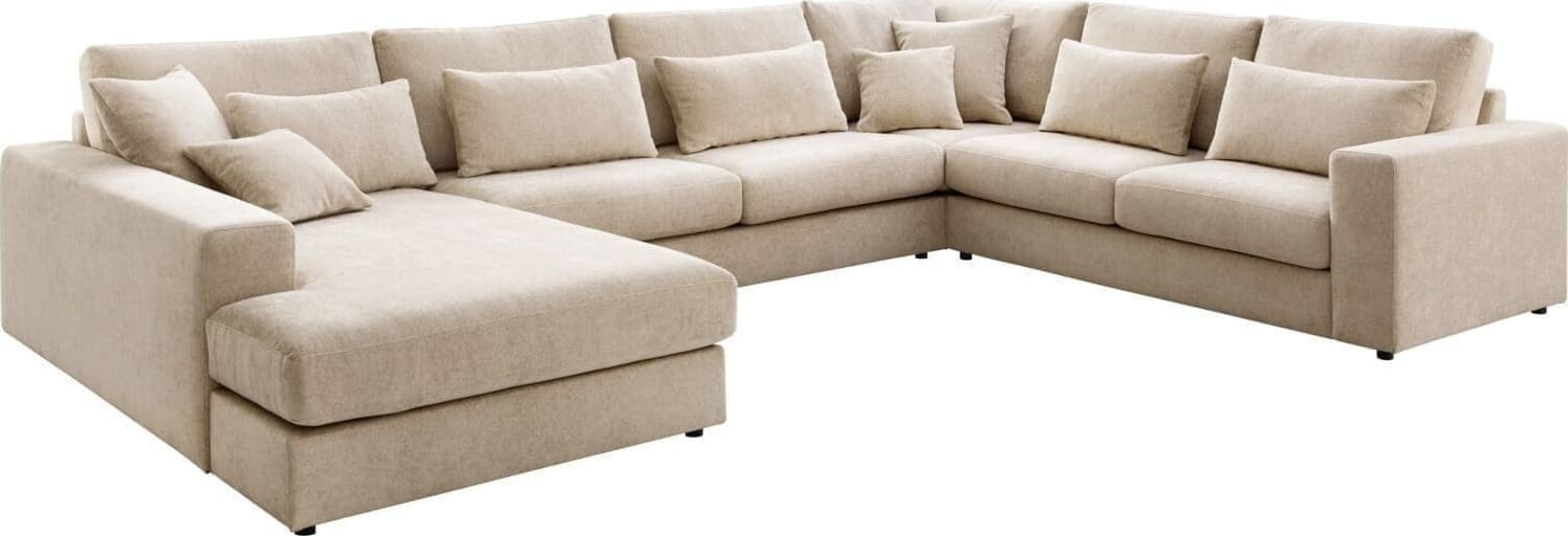INHOUSE Hoekbank Rovella beige rechts Beige Hoekbank