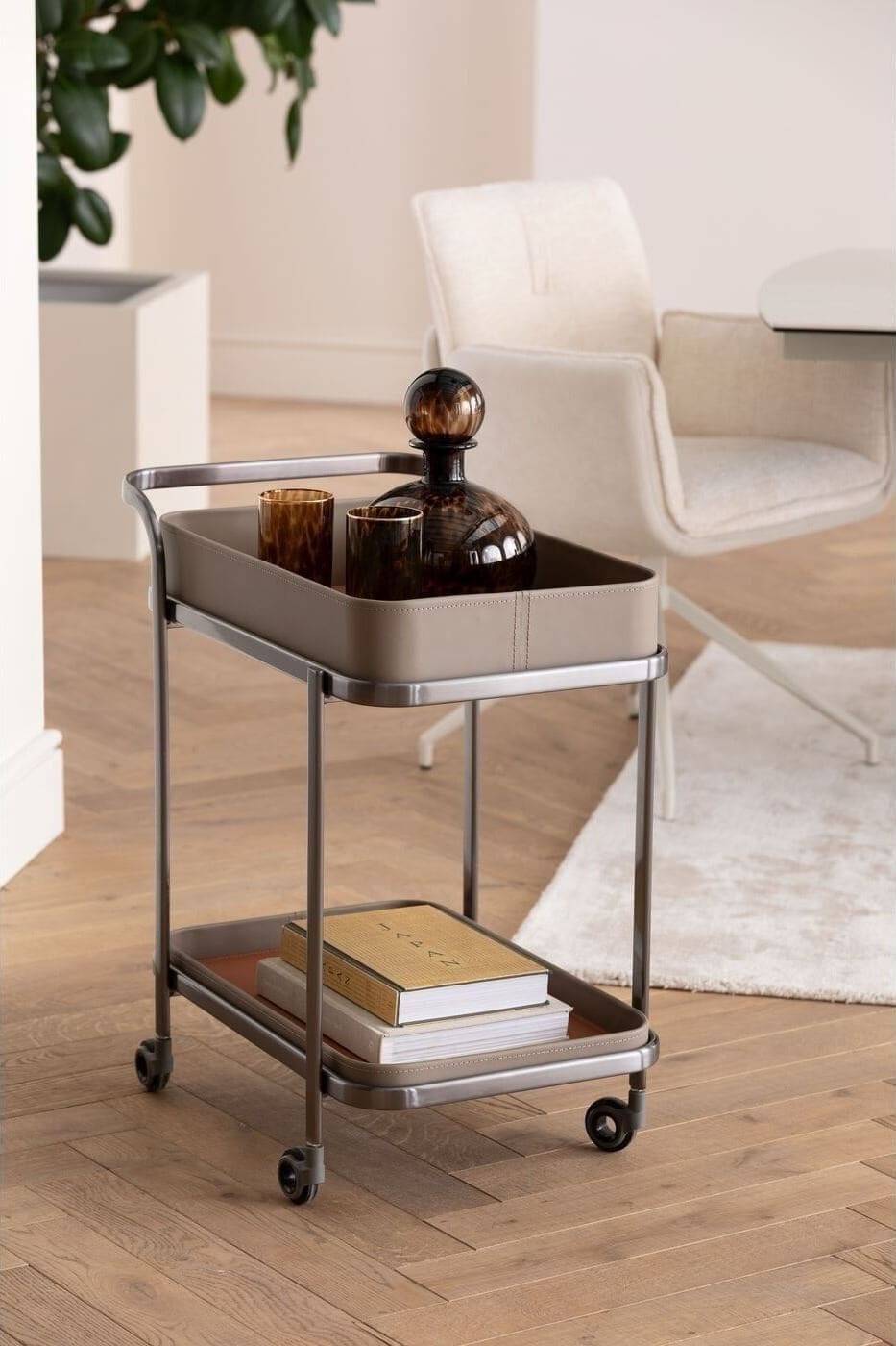 Bar Trolley Tango Kare Design Bijzettafel 70548