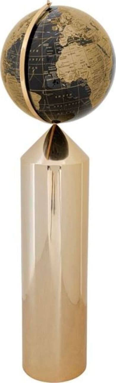 Beeld Globe Top Gold 132cm Kare Design Beeld 53924
