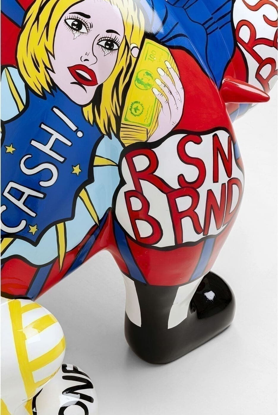 Beeld Graffiti Dog 110cm Kare Design Beeld 56828