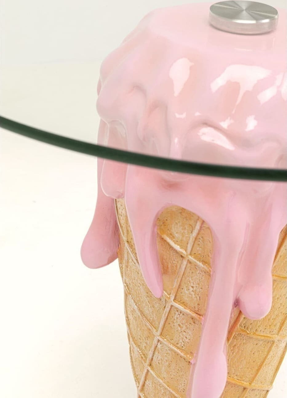 Bijzettafel Ice Cream Ø48cm Kare Design Bijzettafel 88052