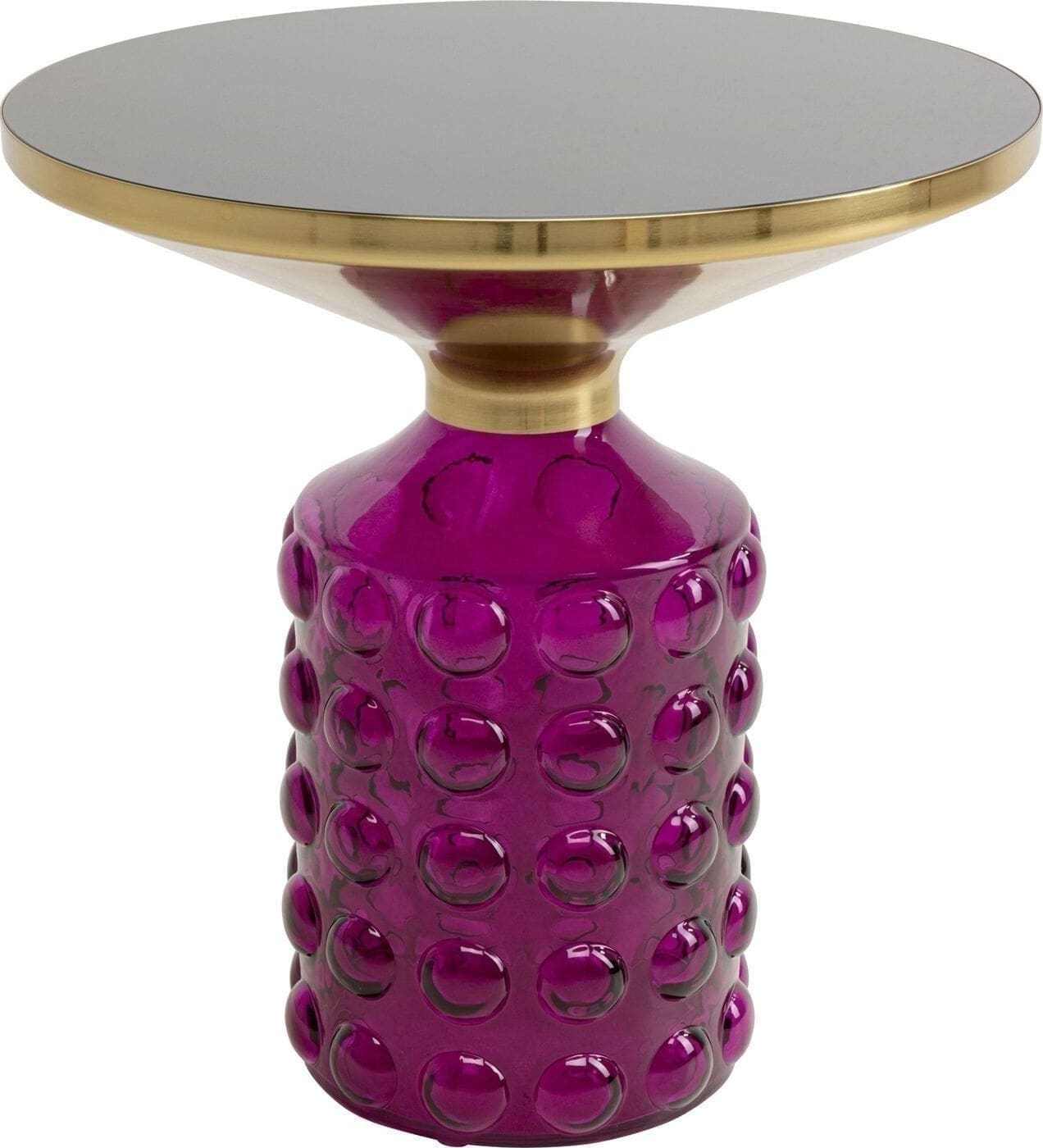 Bijzettafel Lola Purple Ø50cm Kare Design Bijzettafel 70649