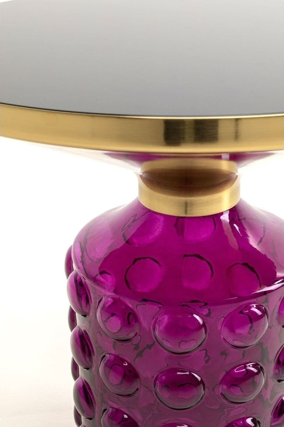 Bijzettafel Lola Purple Ø50cm Kare Design Bijzettafel 70649