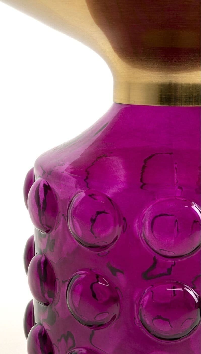 Bijzettafel Lola Purple Ø50cm Kare Design Bijzettafel 70649