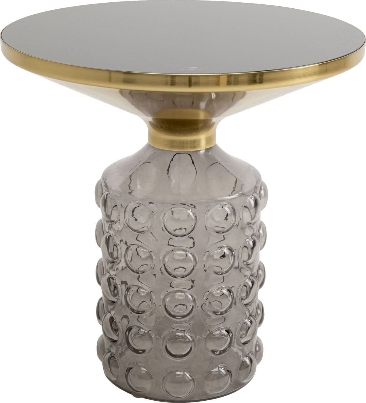 Bijzettafel Lola Smoke Ø50cm Kare Design Bijzettafel 70647