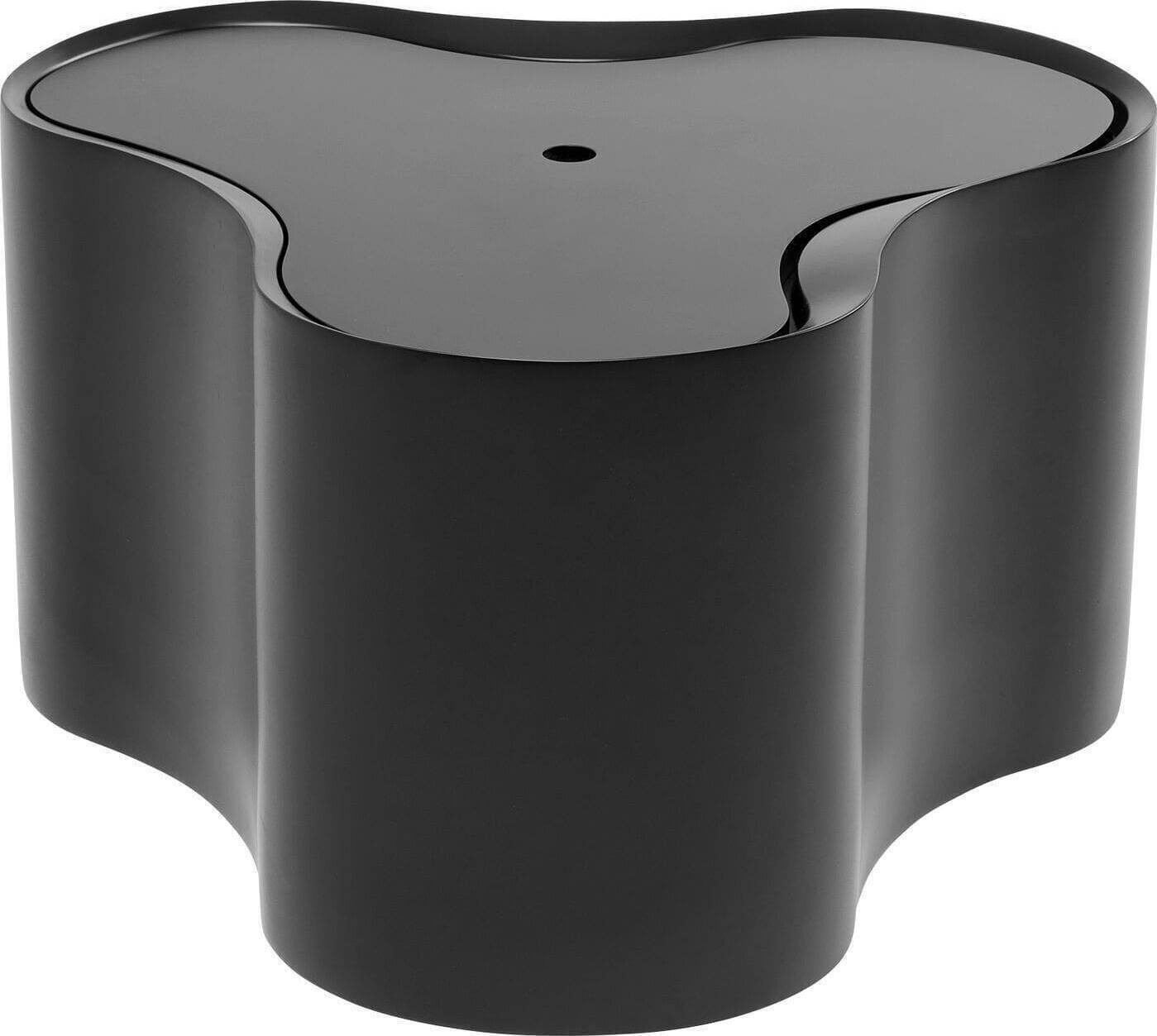 Bijzettafel Lotus Black 35cm Kare Design Bijzettafel 70875