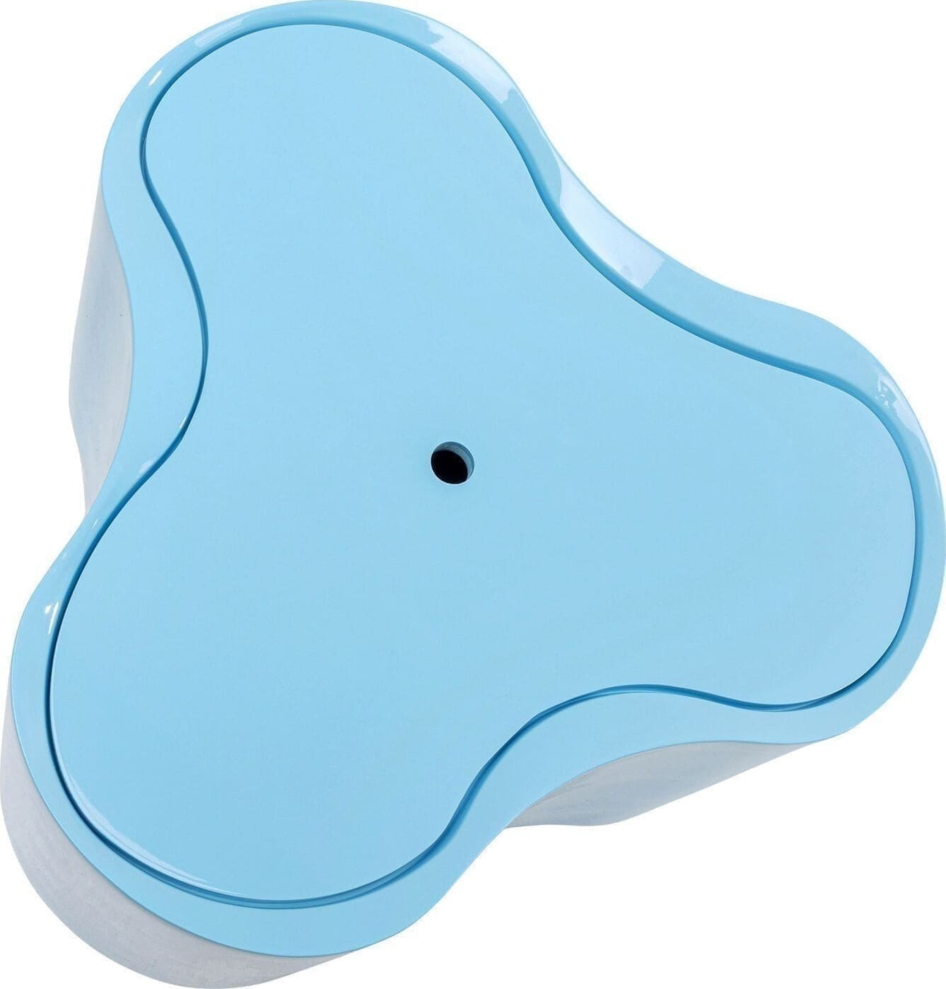 Bijzettafel Lotus Light Blue 30cm Kare Design Bijzettafel 70882