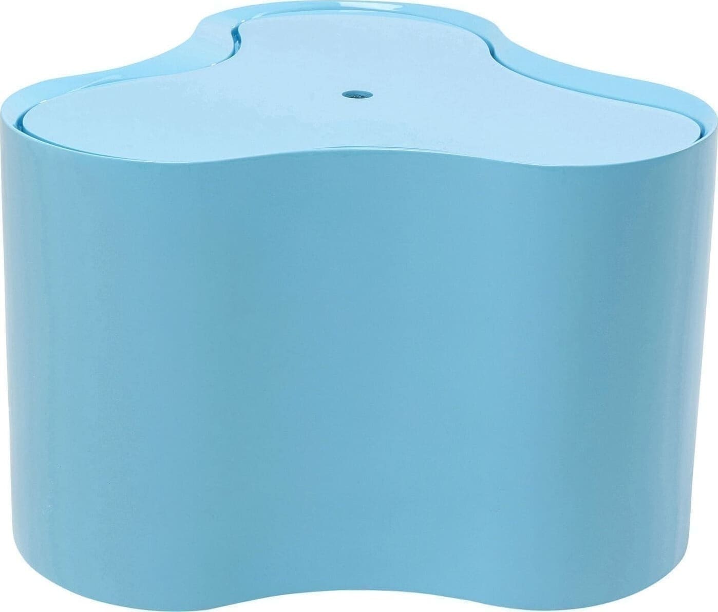 Bijzettafel Lotus Light Blue 35cm Kare Design Bijzettafel 70881