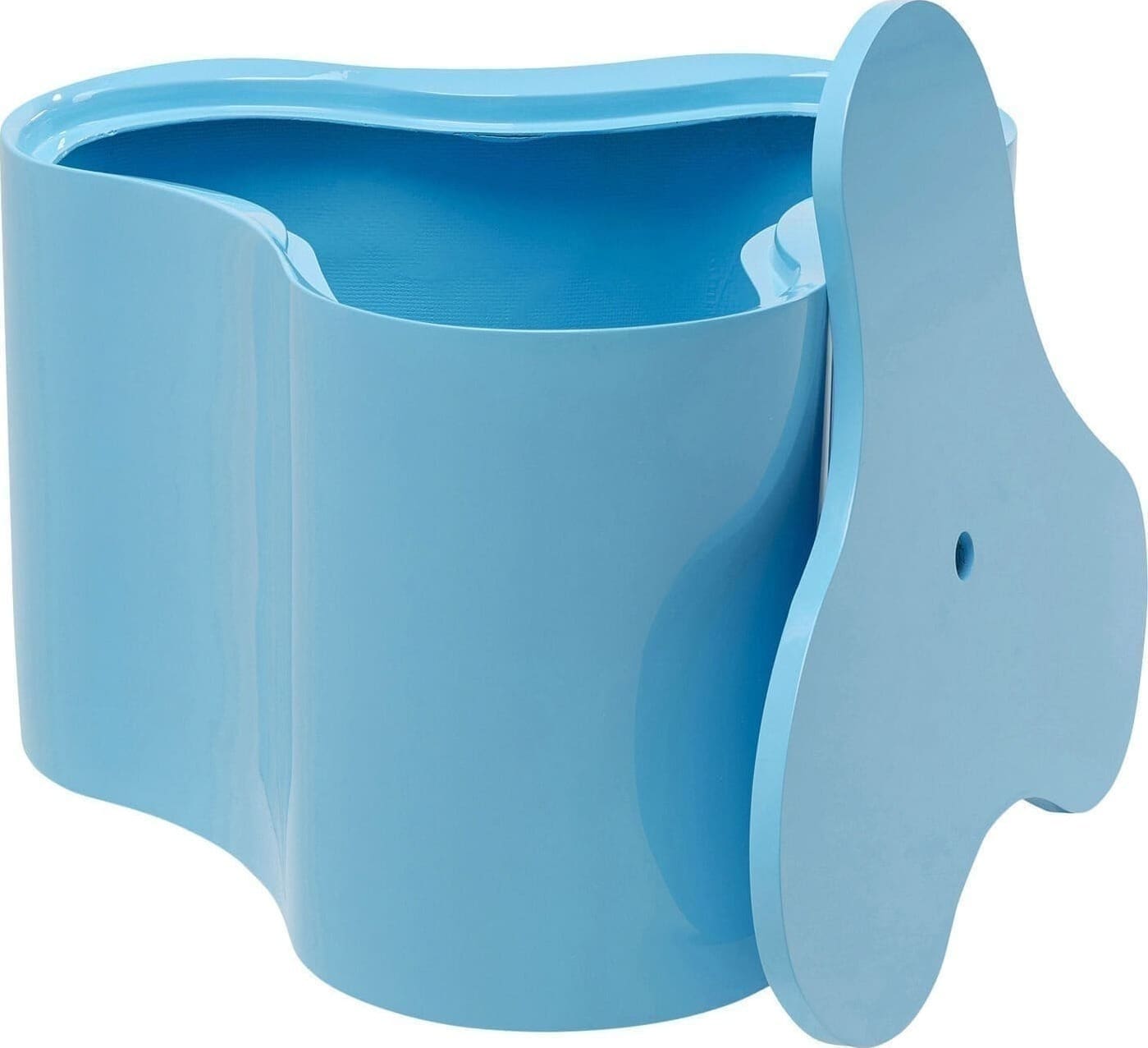 Bijzettafel Lotus Light Blue 35cm Kare Design Bijzettafel 70881