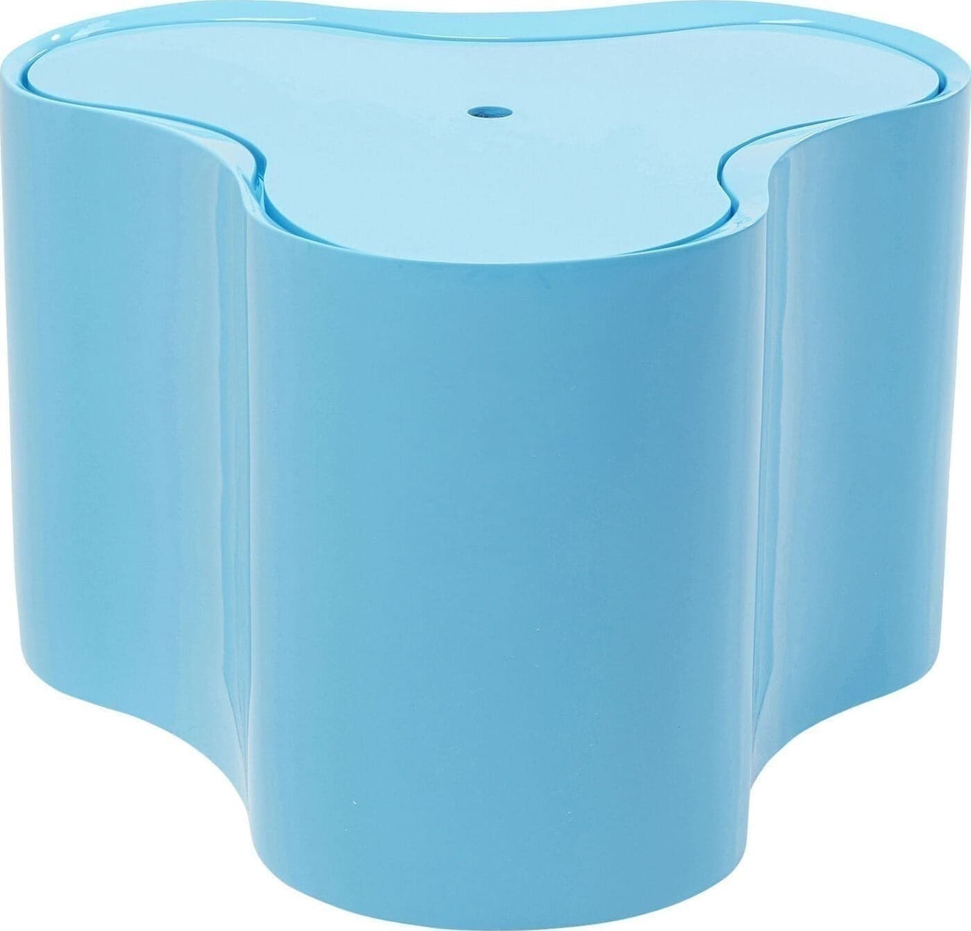Bijzettafel Lotus Light Blue 35cm Kare Design Bijzettafel 70881