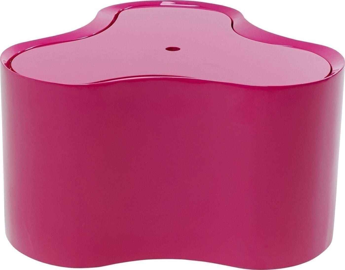 Bijzettafel Lotus Pink 30cm Kare Design Bijzettafel 70876