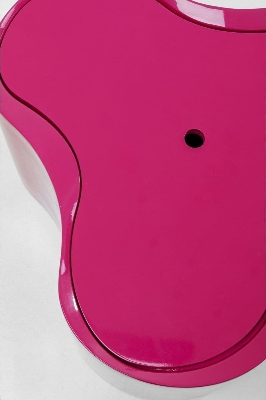 Bijzettafel Lotus Pink 30cm Kare Design Bijzettafel 70876
