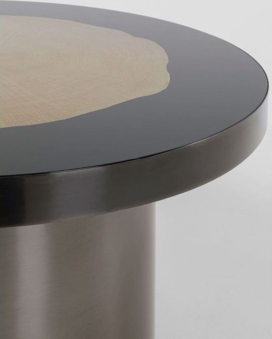 Bijzettafel Medallion Ø80cm Kare Design Bijzettafel 70560