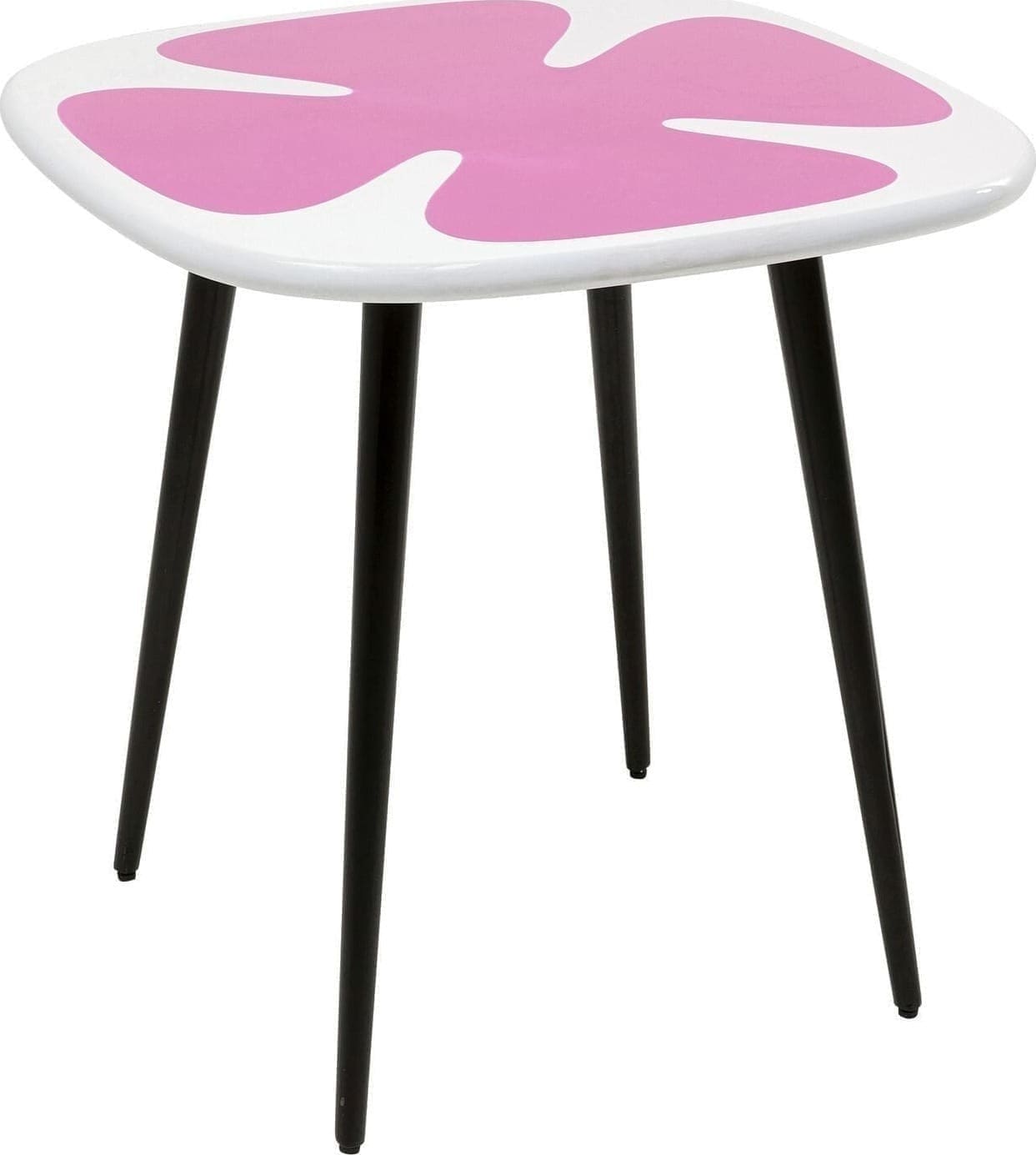 Bijzettafel Petal Pink 60x60cm Kare Design Bijzettafel 70846