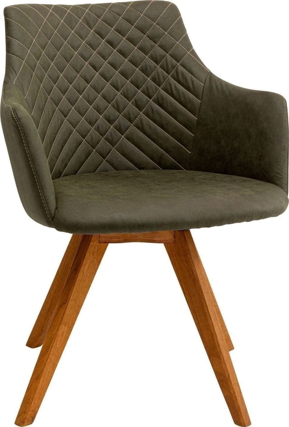 Draaistoel Coco Wood Green Kare Design Eetkamerstoel 70741