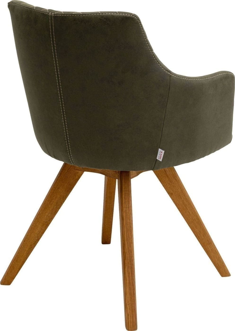 Draaistoel Coco Wood Green Kare Design Eetkamerstoel 70741