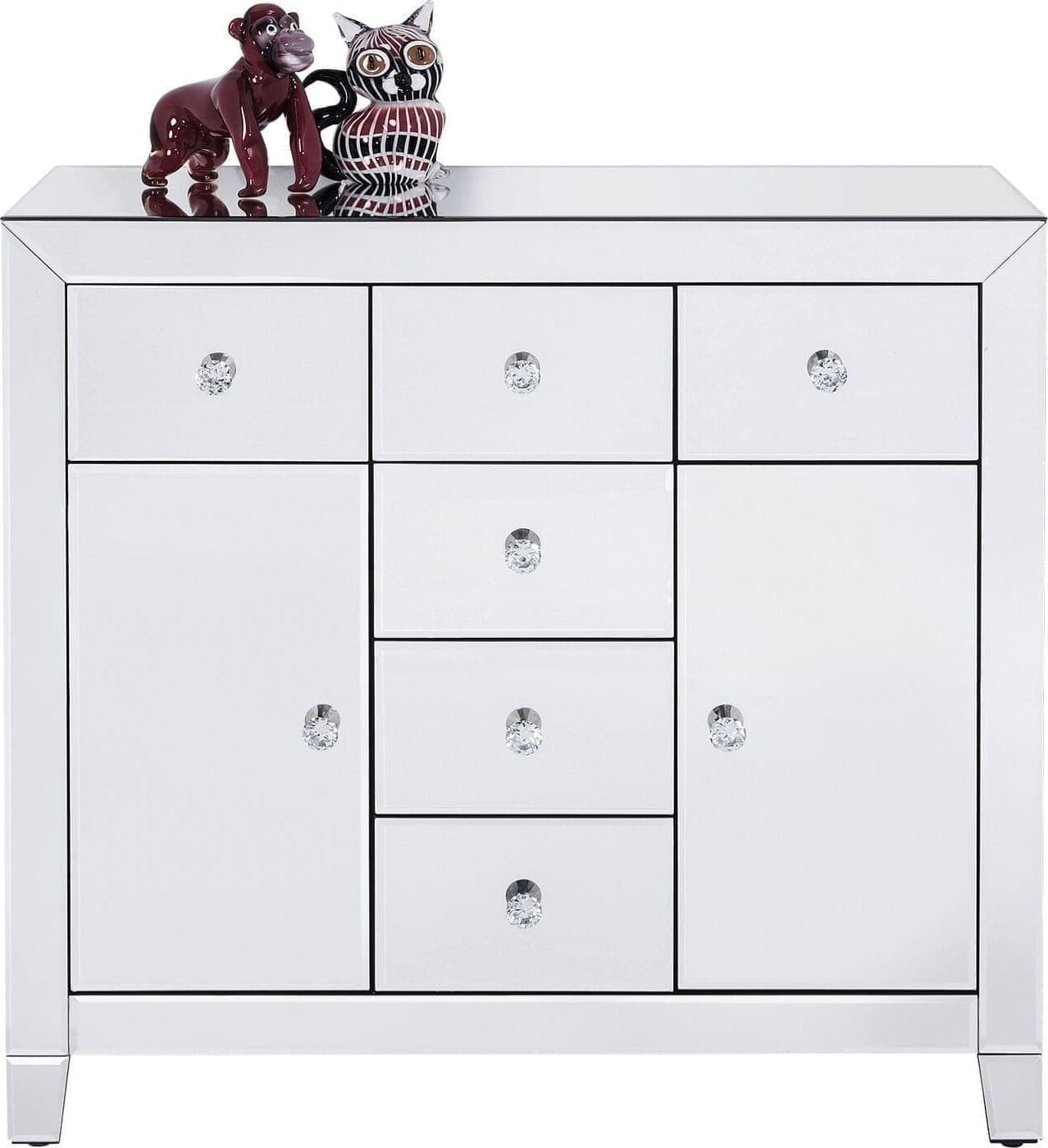 Dressoir Luxury 2 Doors 6 Drawers Kare Design Dressoir 82234