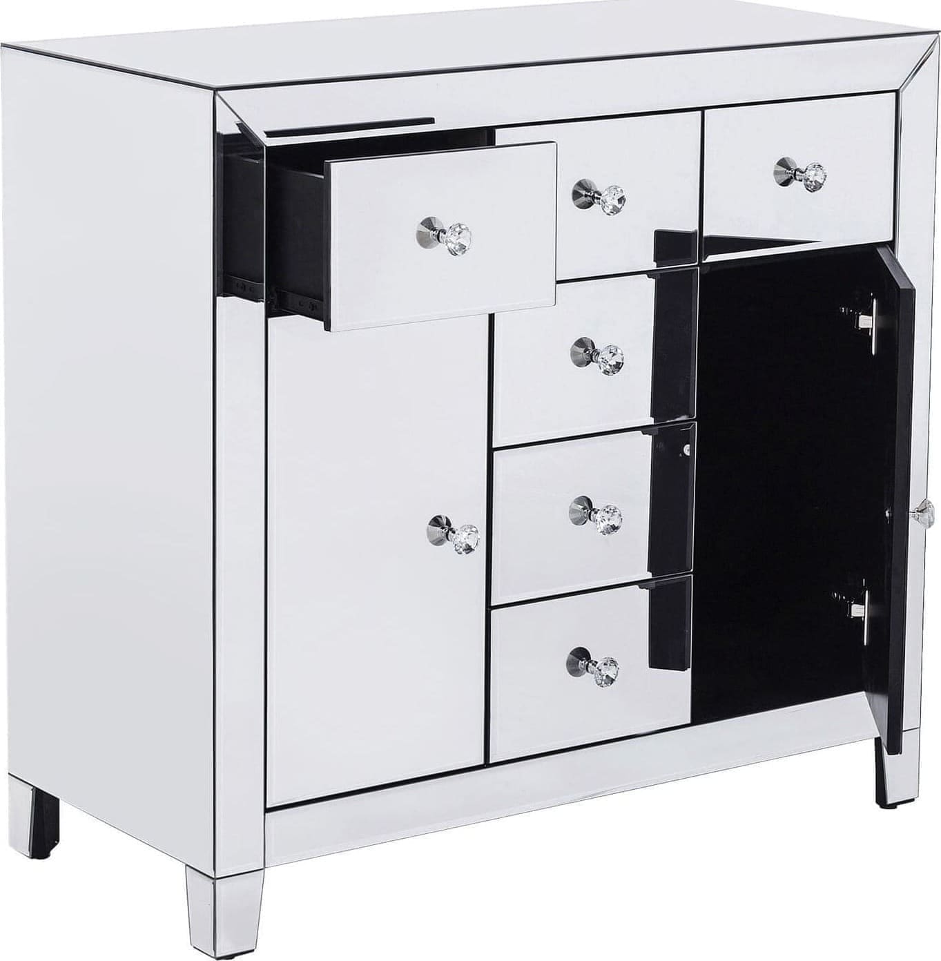 Dressoir Luxury 2 Doors 6 Drawers Kare Design Dressoir 82234