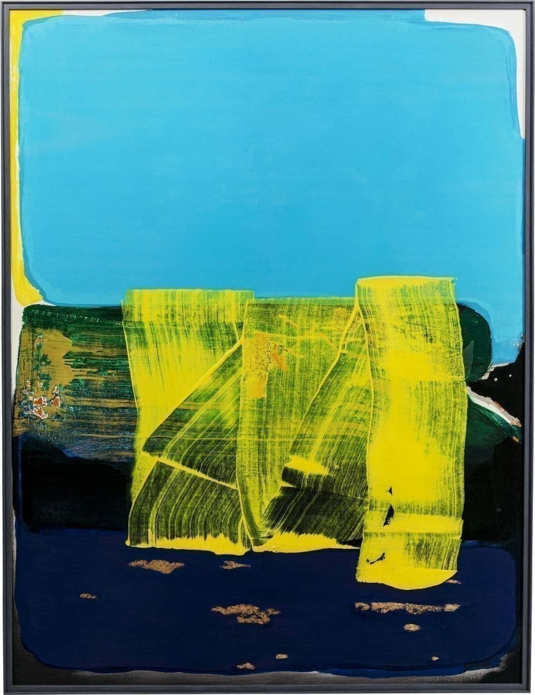 Fotolijst Abstract High Gloss Blue 120x160cm Kare Design Schilderij 57727