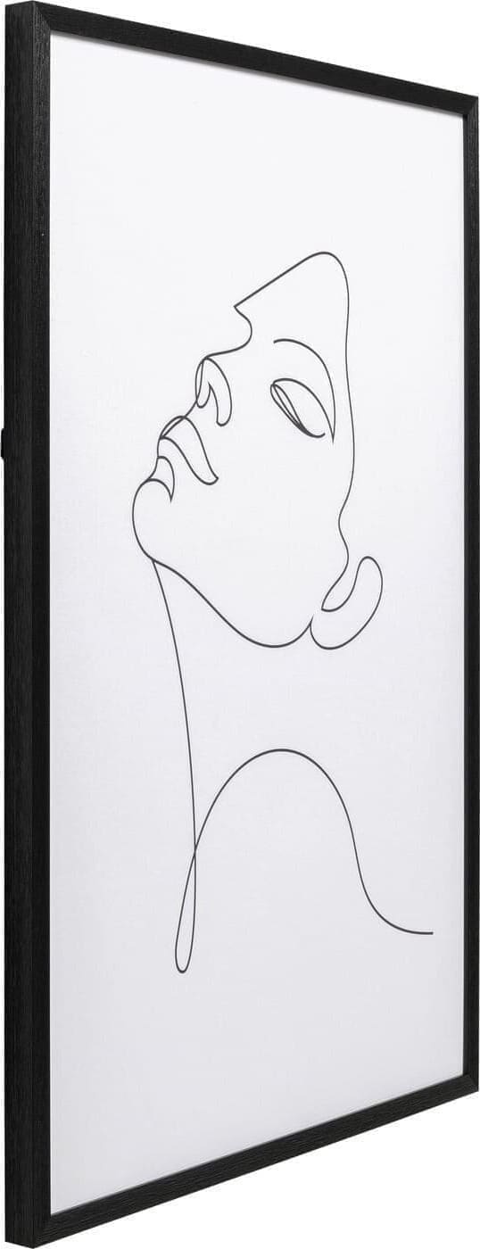 Fotolijst Drawing Lady 63x93cm Kare Design Schilderij 56769