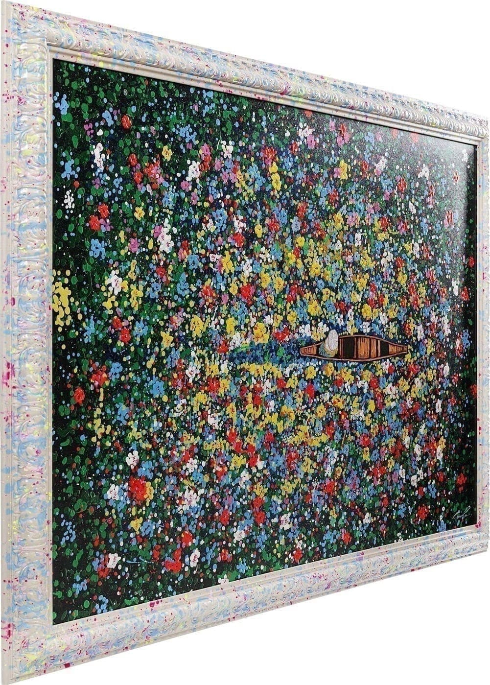 Fotolijst Floating Flower Market 150x100cm Kare Design Schilderij 57726