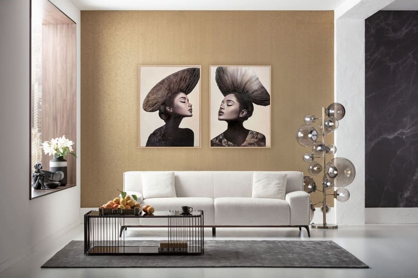 Fotolijst Muse Aesthetic Left 90x120cm Kare Design Schilderij 57682