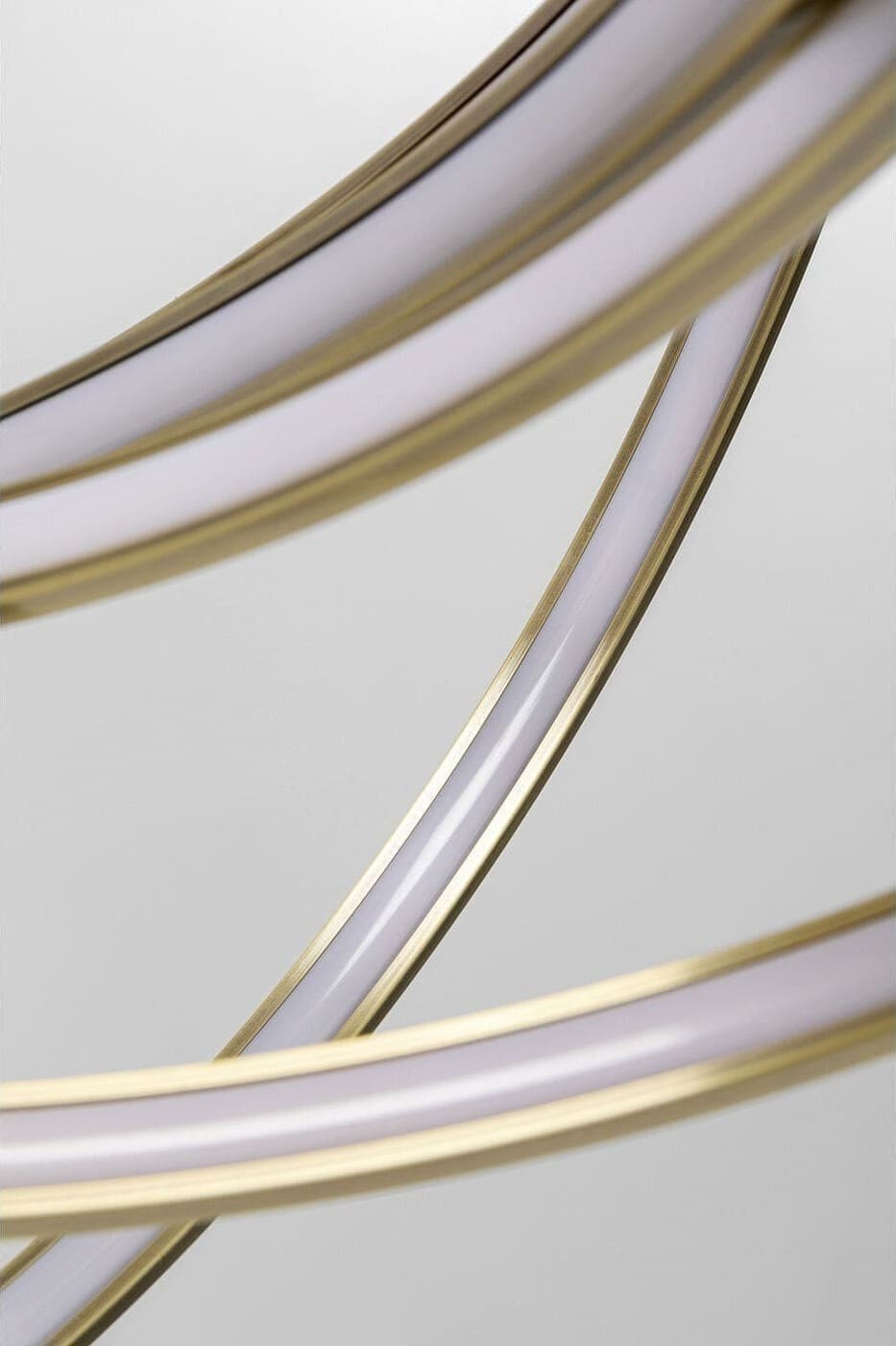 Hanglamp Saturn LED Gold Big Kare Design Hanglamp 60715