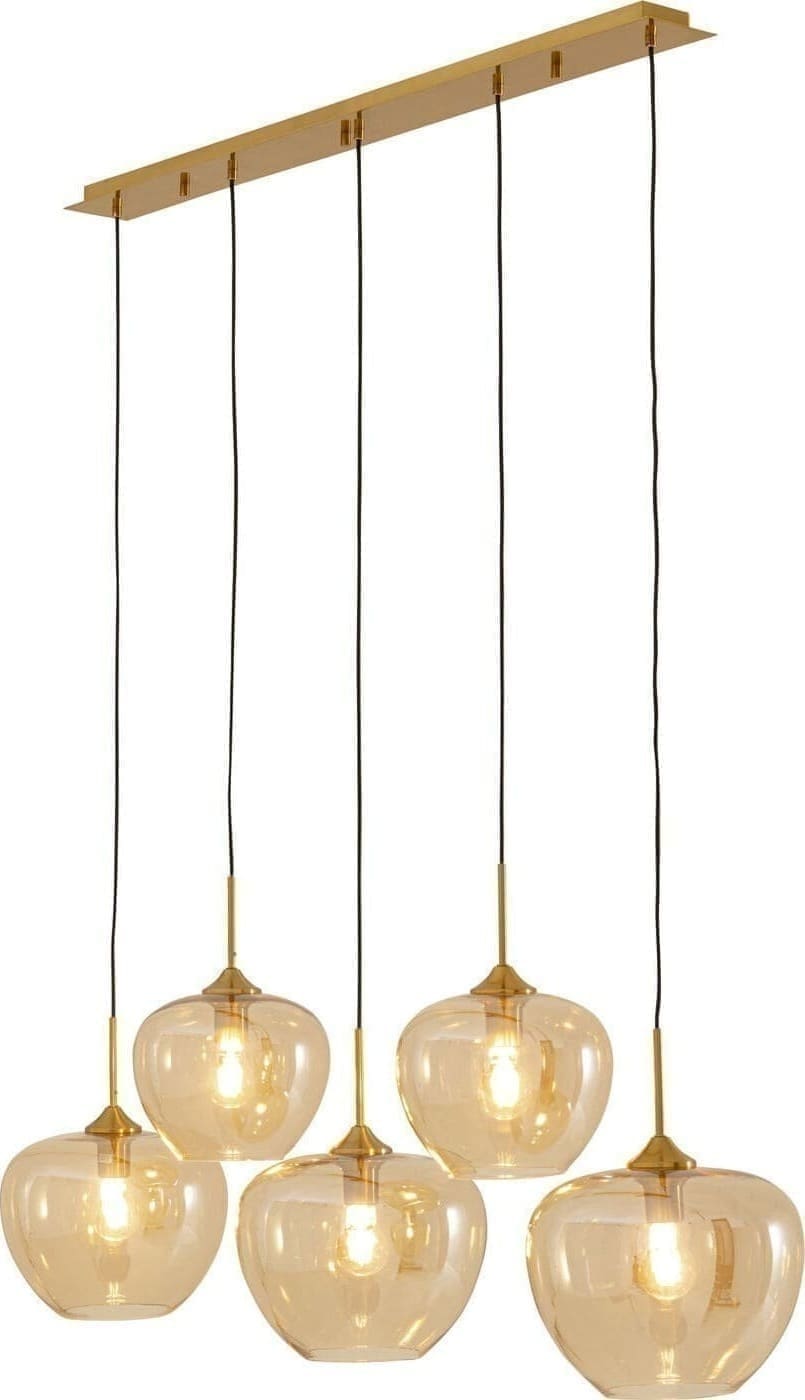 Hanglamp Sphere Amber Five 160cm Kare Design Hanglamp 57706