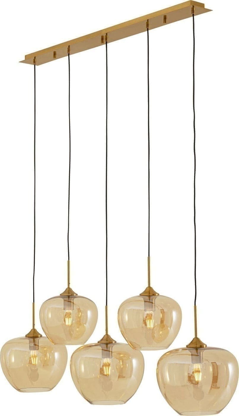 Hanglamp Sphere Amber Five 160cm Kare Design Hanglamp 57706