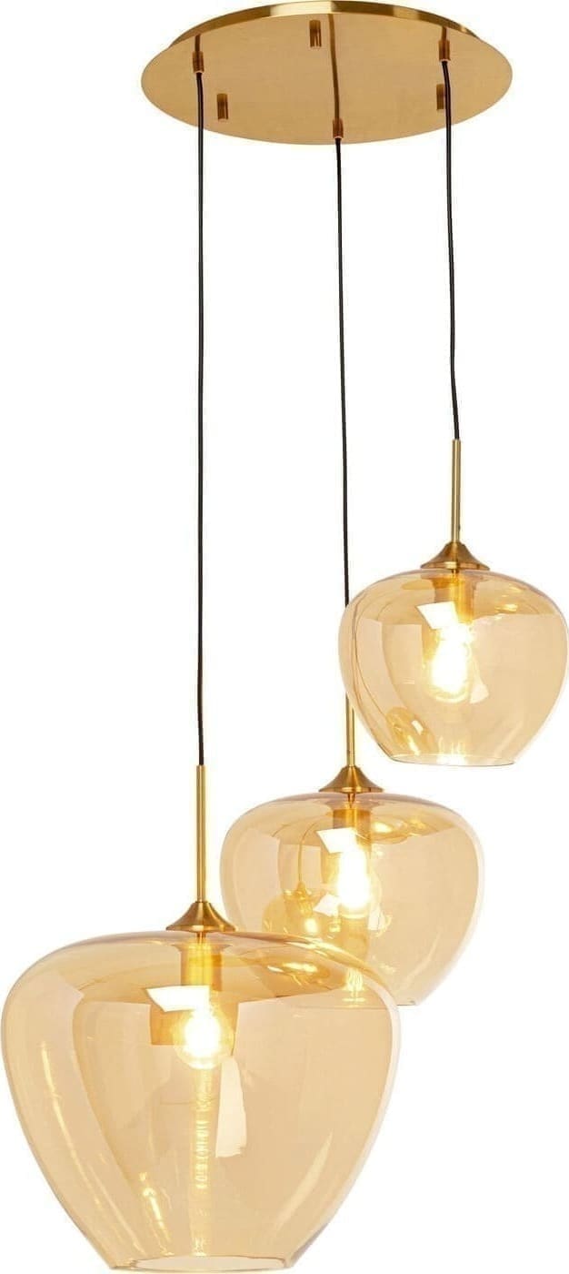 Hanglamp Sphere Amber Ø45cm Kare Design Hanglamp 57504