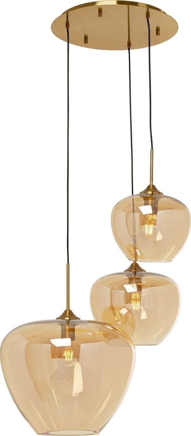 Hanglamp Sphere Amber Ø45cm Kare Design Hanglamp 57504