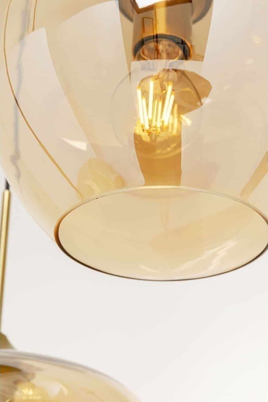 Hanglamp Sphere Amber Ø45cm Kare Design Hanglamp 57504