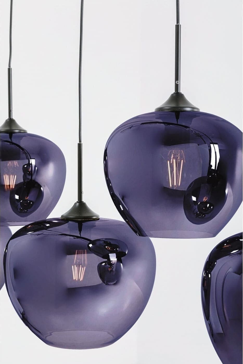 Hanglamp Sphere Night Blue Five 160cm Kare Design Hanglamp 57707