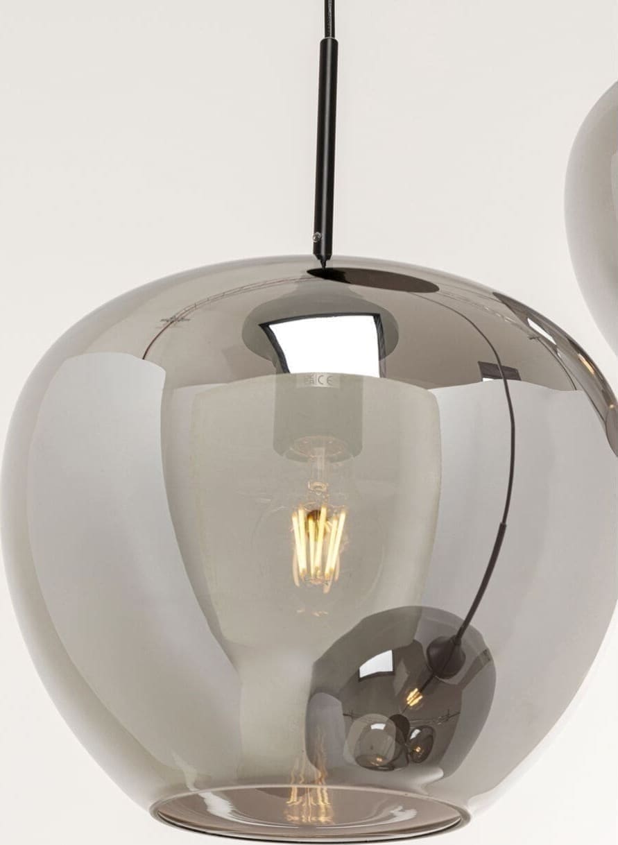 Hanglamp Sphere Smoke Ø45cm Kare Design Hanglamp 57503