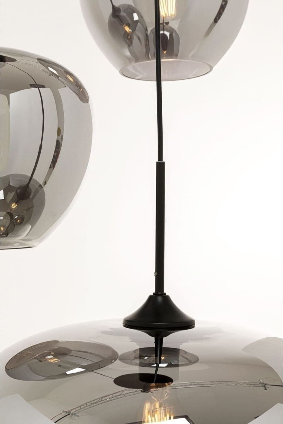 Hanglamp Sphere Smoke Ø45cm Kare Design Hanglamp 57503