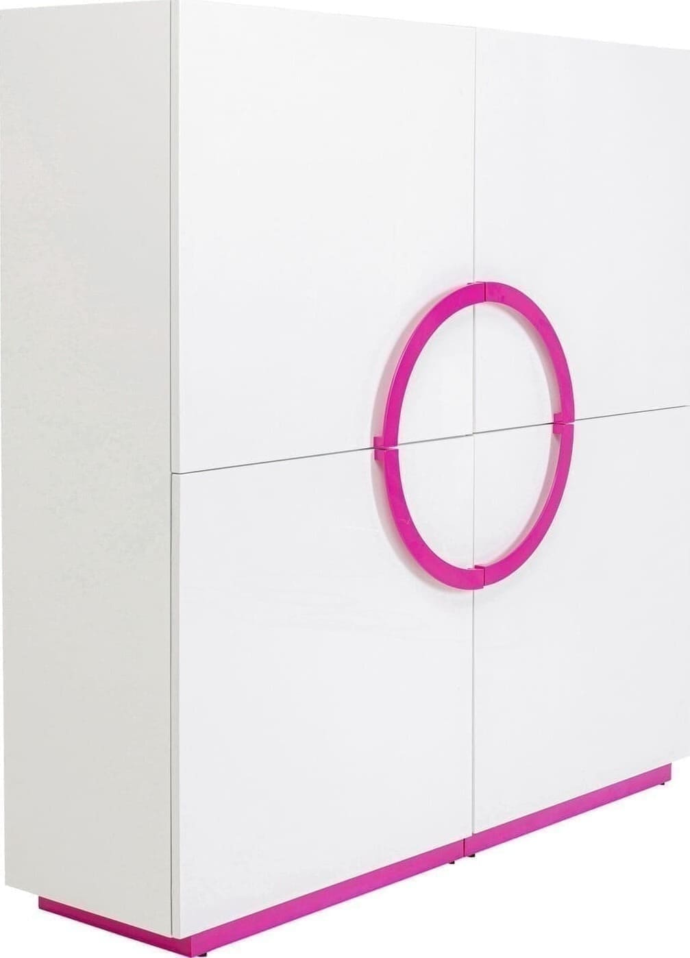 Kast Tresor White Pink 160x166cm Kare Design Kast|Bergkast 70868