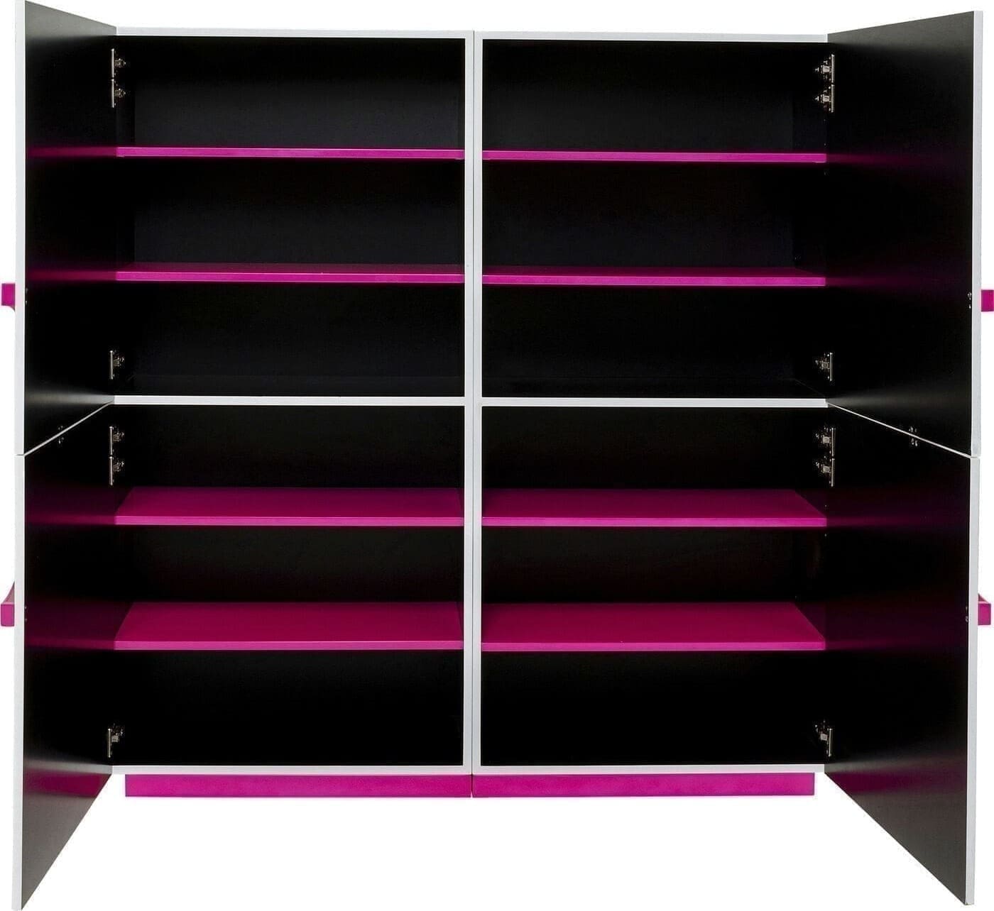 Kast Tresor White Pink 160x166cm Kare Design Kast|Bergkast 70868