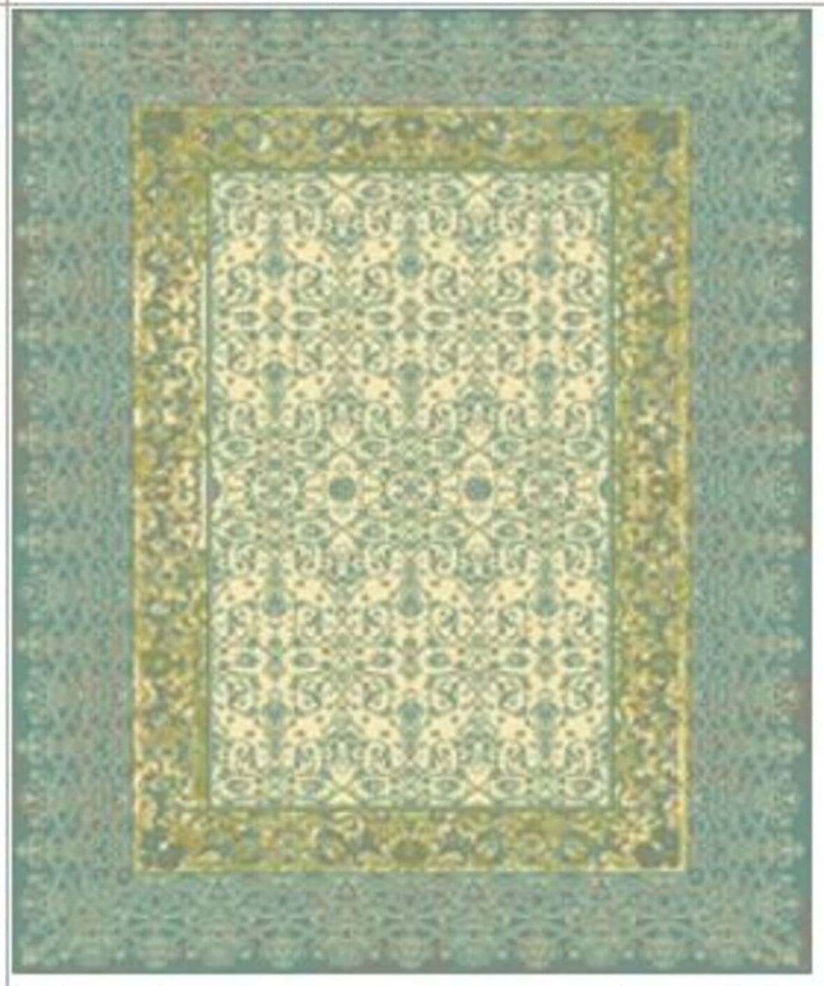Outdoor Vloerkleed Adorno Green 230x330cm Kare Design Vloerkleed 57657