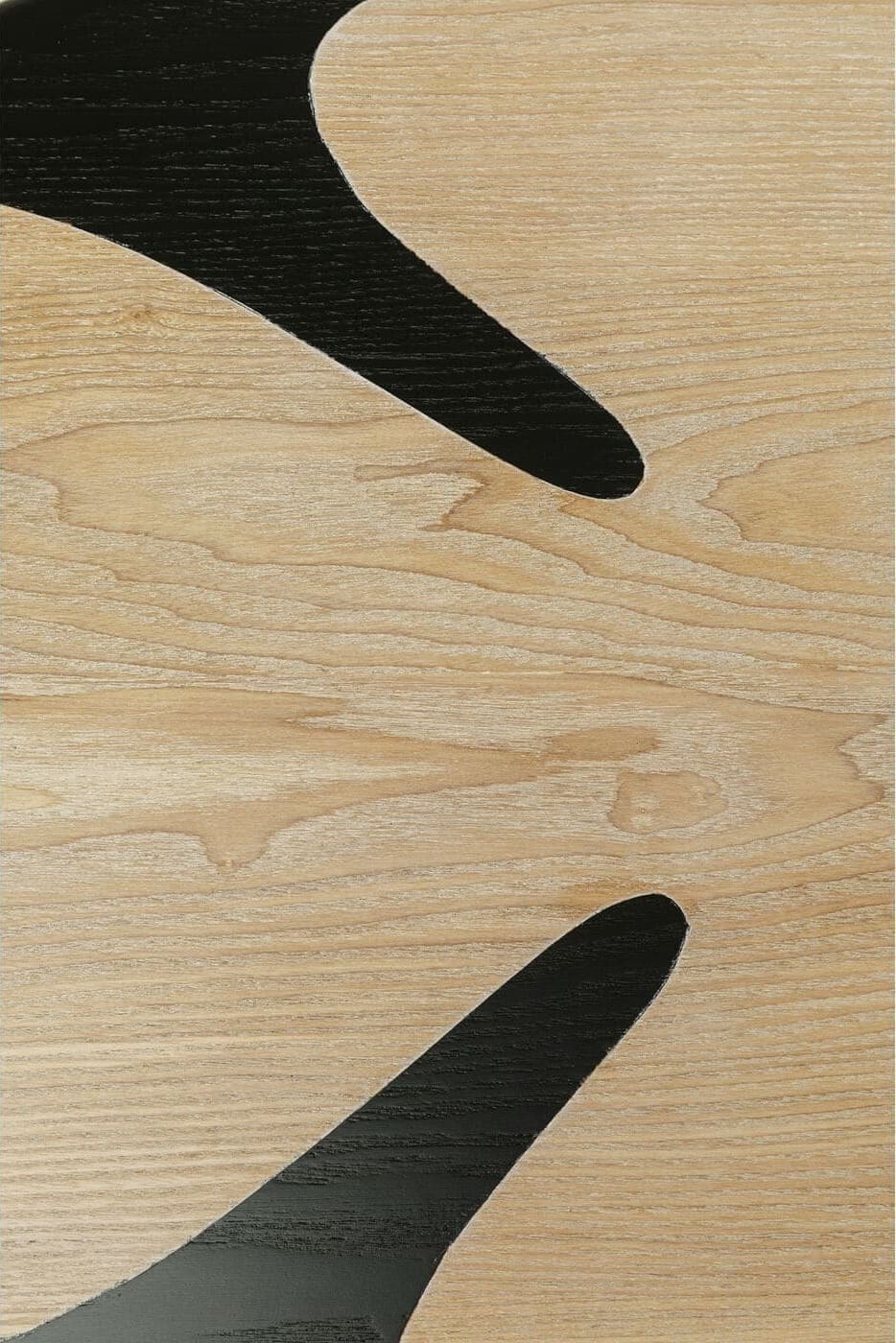 Salontafel Petal Nature Black 90x60cm Kare Design Salontafel 70845