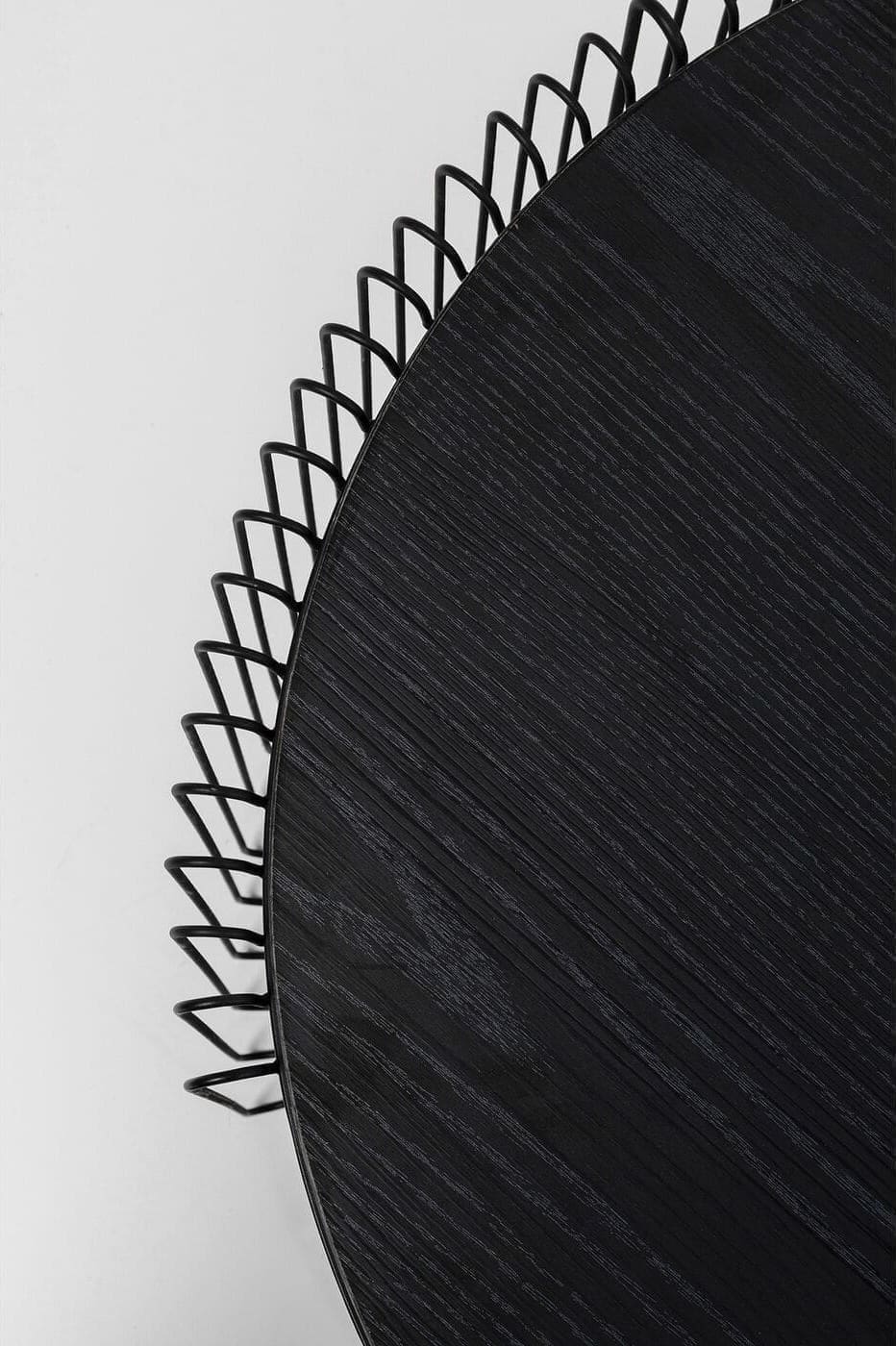 Salontafel Wire Double Black Wood (2/Set) Kare Design Salontafel 87960