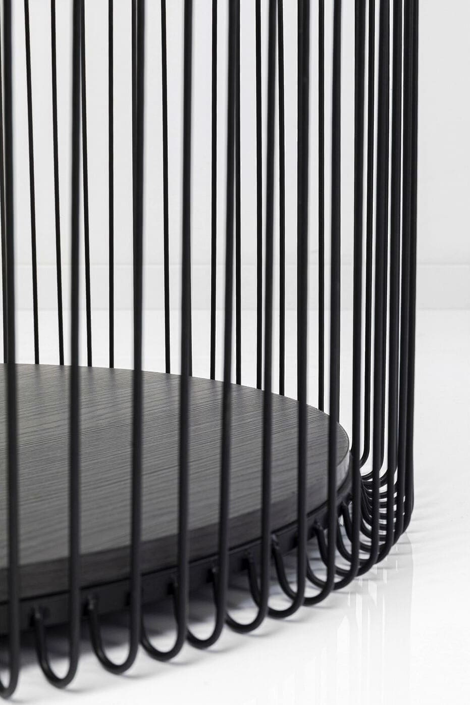 Salontafel Wire Double Black Wood (2/Set) Kare Design Salontafel 87960