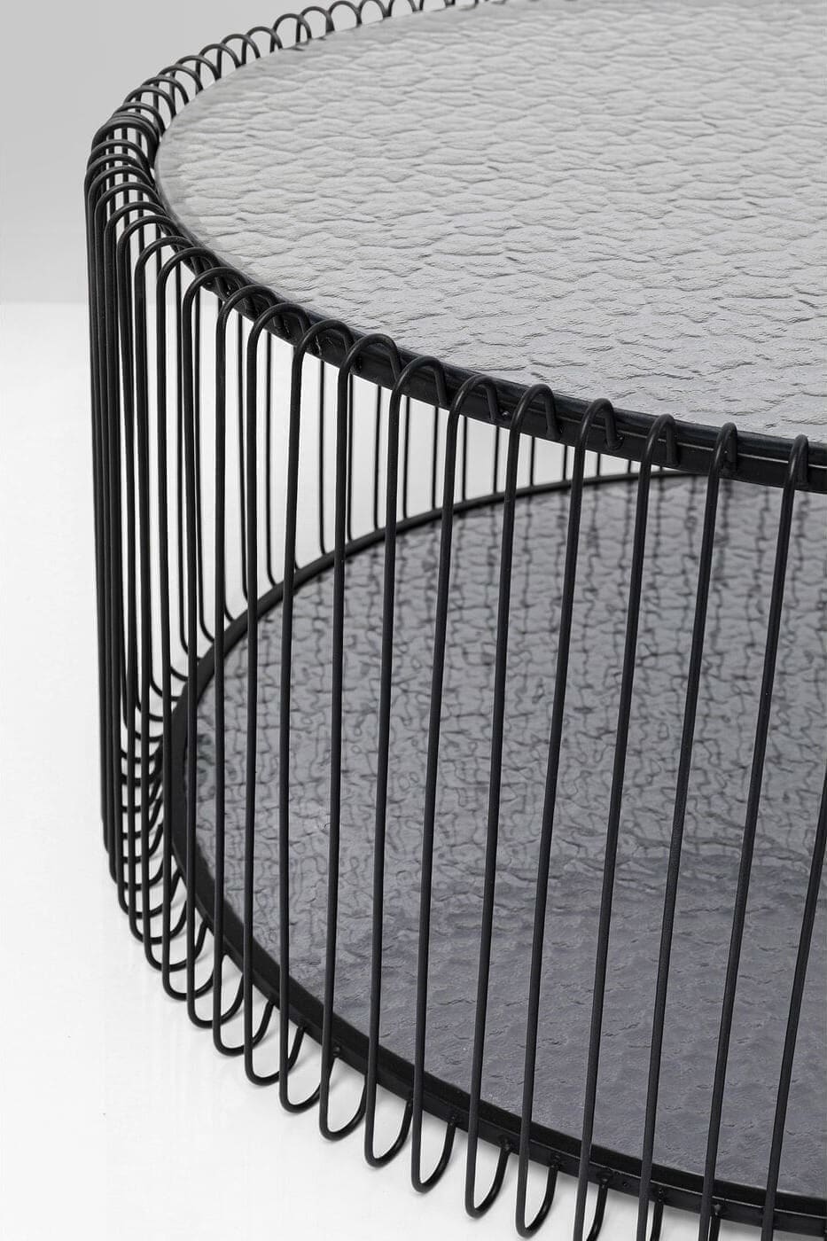 Salontafel Wire Double Bubble Black (2/Set) Kare Design Salontafel 87819