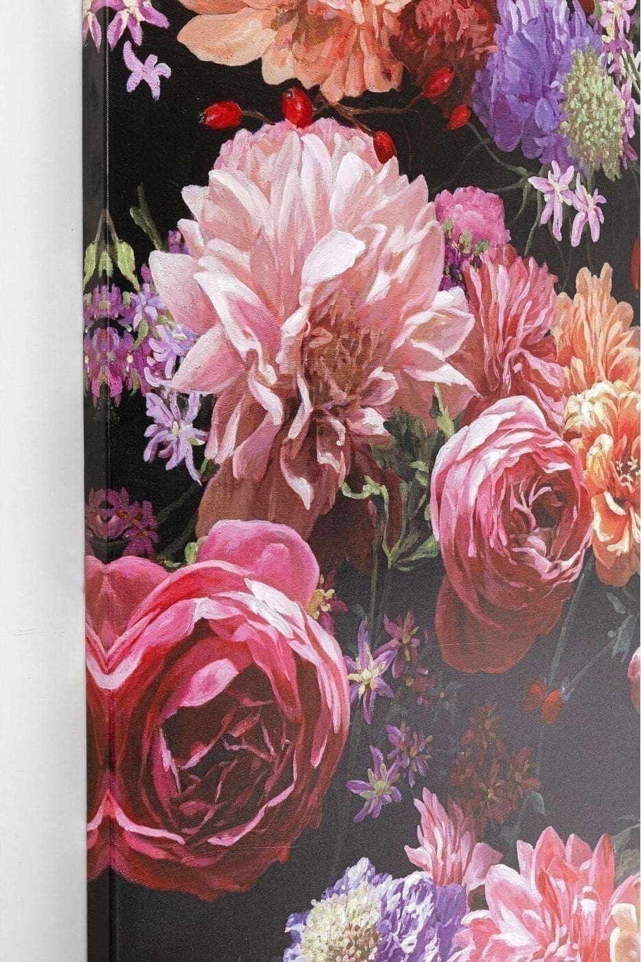 Schilderij Canvas Flower Bouquet 140x200cm Kare Design Schilderij 51865
