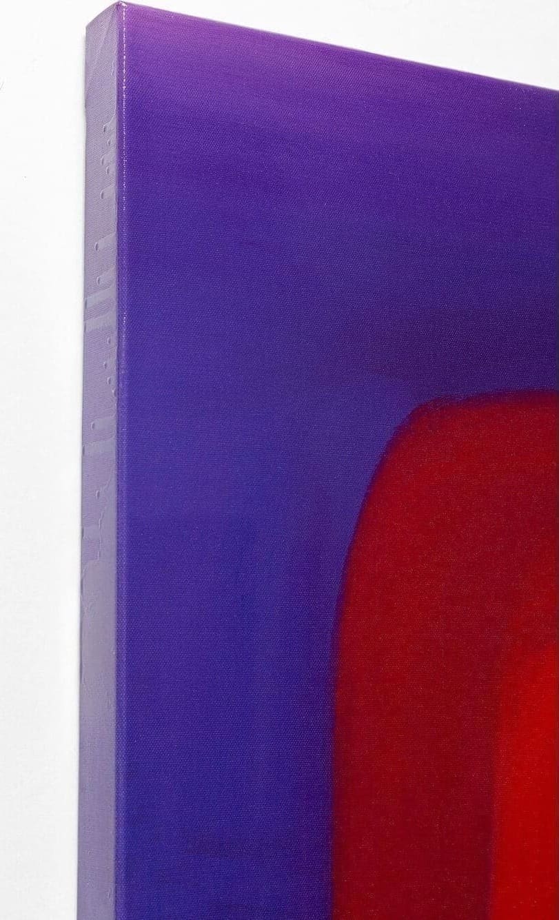 Schilderij Canvas Tendency Red 120x160cm Kare Design Schilderij 56163