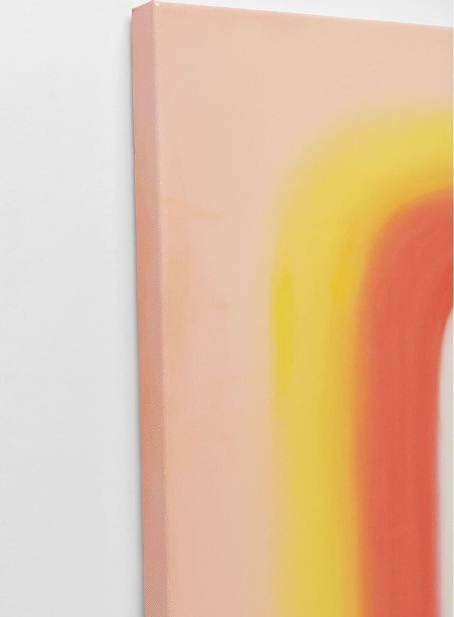 Schilderij Canvas Tendency Yellow 120x160cm Kare Design Schilderij 56702
