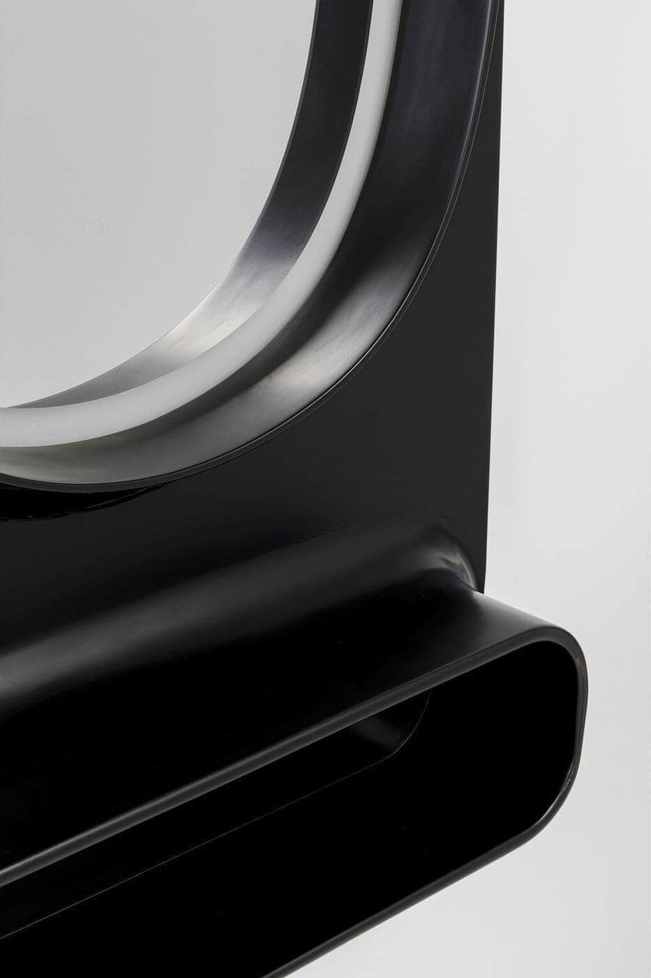 Spiegel Aero LED Black 80x141cm Kare Design Spiegel 70840